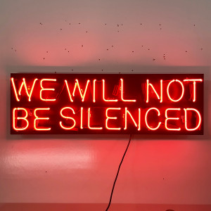we will not be silenced protest words political politics