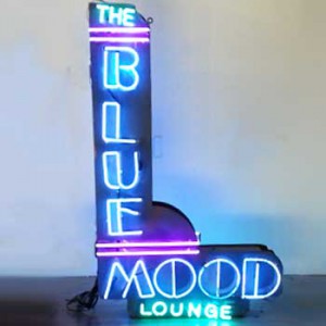 THE BLUE MOOD LOUNGE Double-Sided bar music