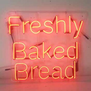freshly baked bread bakery
