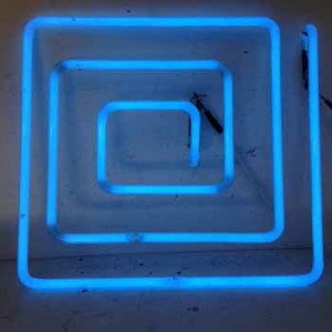 neon square swirl