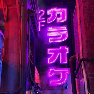 japanese karaoke neon