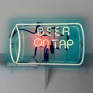 beer on tap bar
