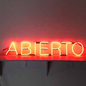 Abierto open Spanish