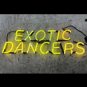 Adult exotic dancers strippers grimy dark alley