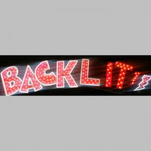 back lit backlit light bulbs carnival backstage show stage