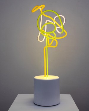 flower art gallery sculpture abstract tabletop shapes