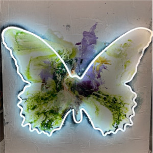 painting paint art arts gallery piece museum shape shapes abstract butterfly butterflies