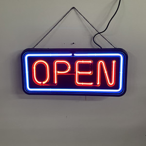 Open Abierto Store Closing Opening