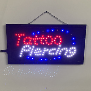 Tattoo Piercing LED Sign Animation